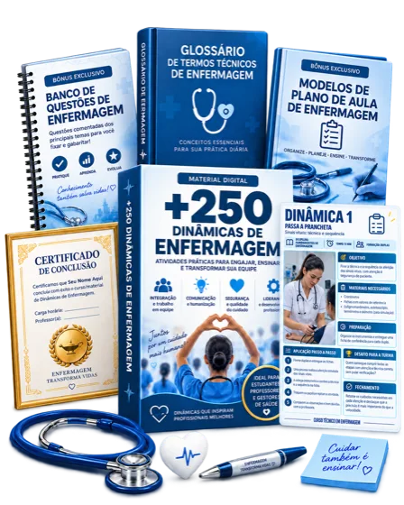 Mockup +250 Dinâmicas de Enfermagem